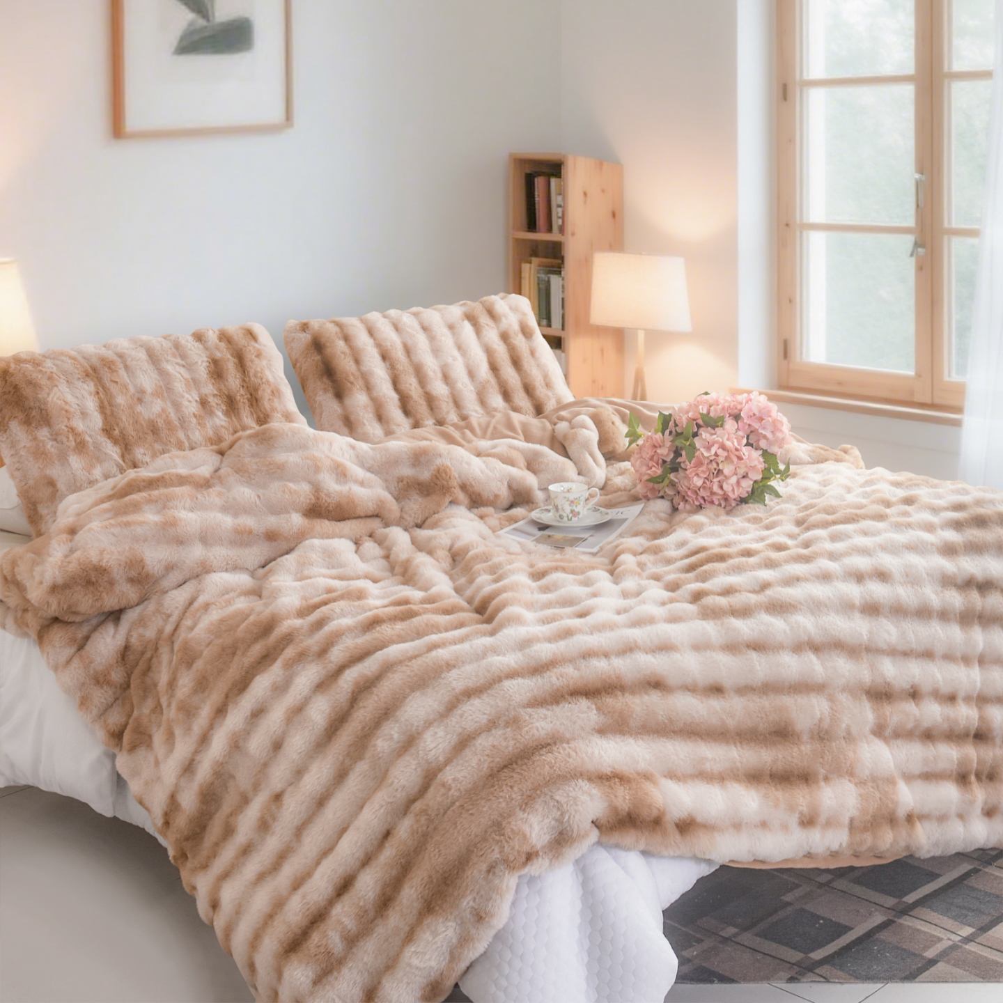 Σετ Γούνινη Παπλωματοθήκη & Μαξιλαροθήκες - Image 7