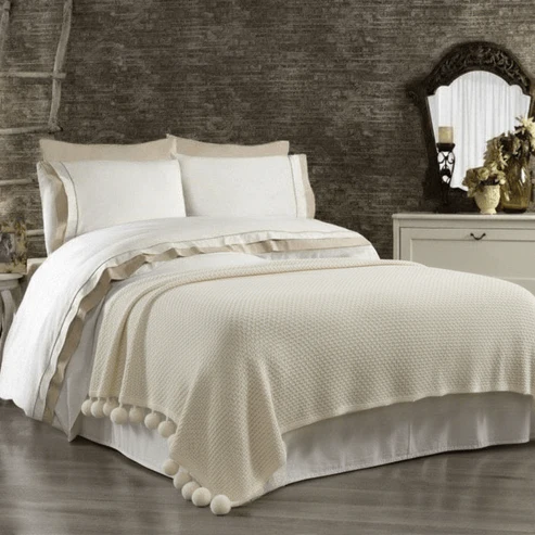 Πλεκτή Κουβέρτα Υπέρδιπλη 220x240