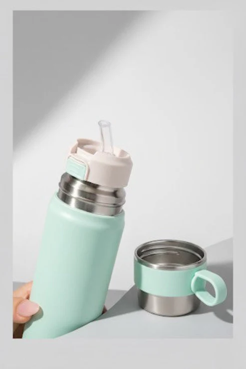 Θερμός Μπουκάλι 560ml με Διπλή Υποδοχή - Image 3